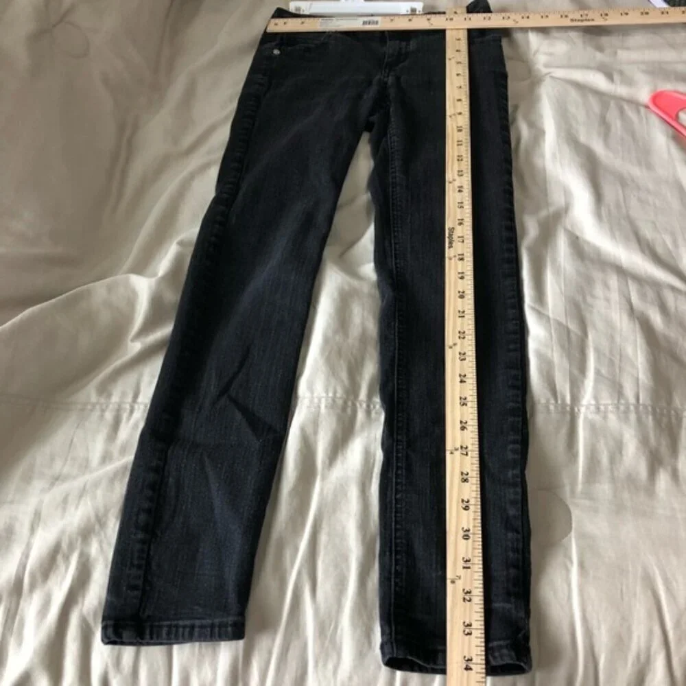 Girls size 12 justice black jeggings / Jeans simply low super skinny jeans